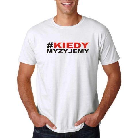 koszulka # biała rozm m-xxl Polska EURO 2024