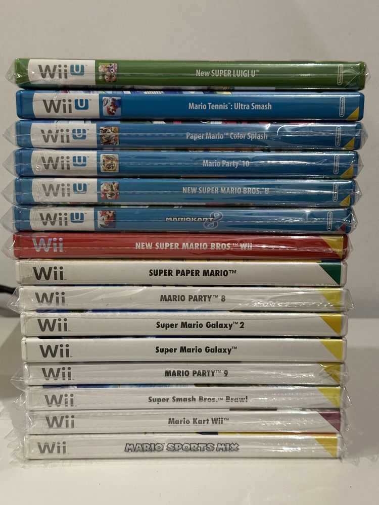 Super mario - coleção GBA , GBC , Wii , game cube