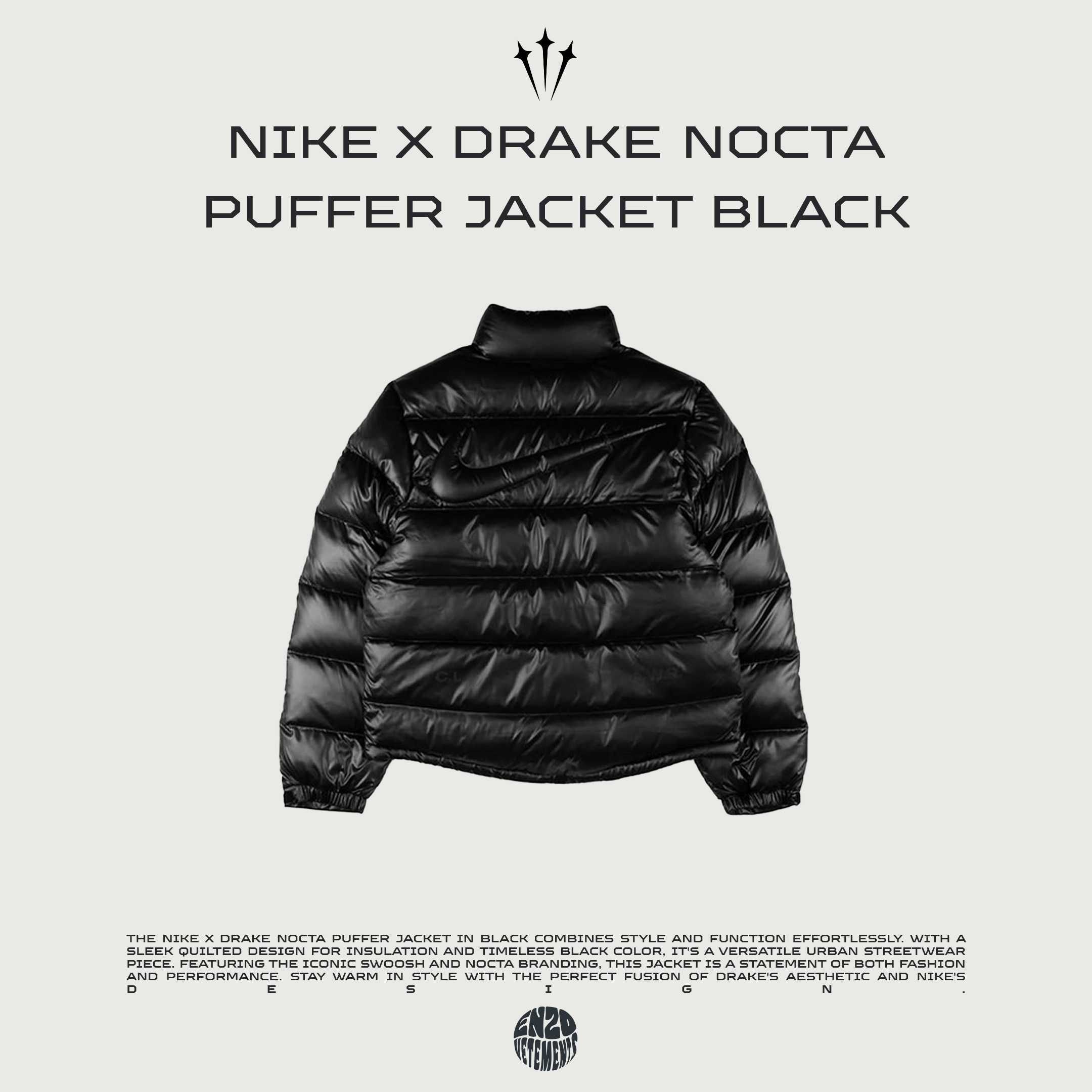 куртка Nike x Drake puffer jacket