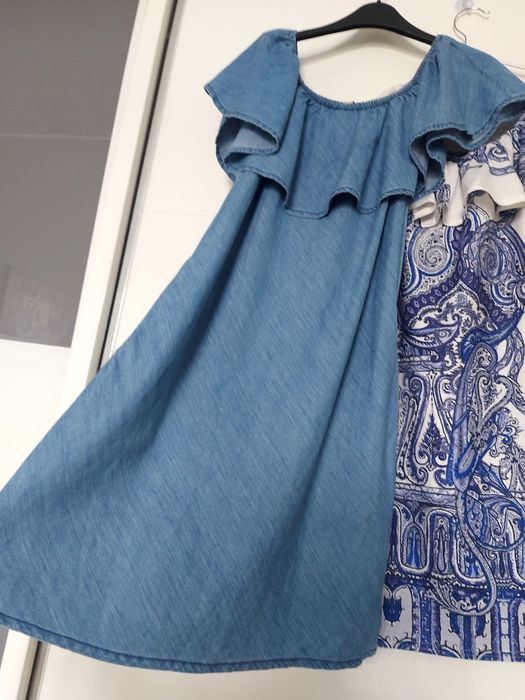 Zestaw dwie sukienki hiszpanki  r.XS/S 34/36