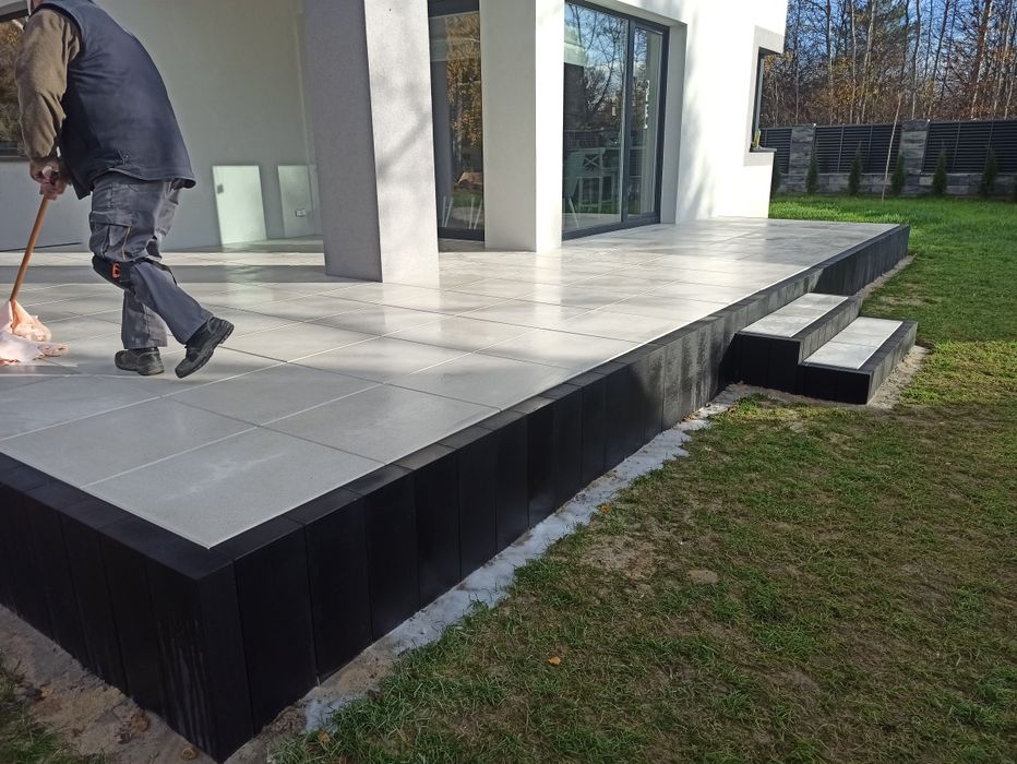 Brukarstwo, tarasy, ogrodzenia, prace ogólnobudowlane