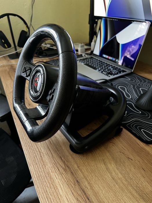 Руль ігровий Speedlink BLACK BOLT RACING WHEEL, black
