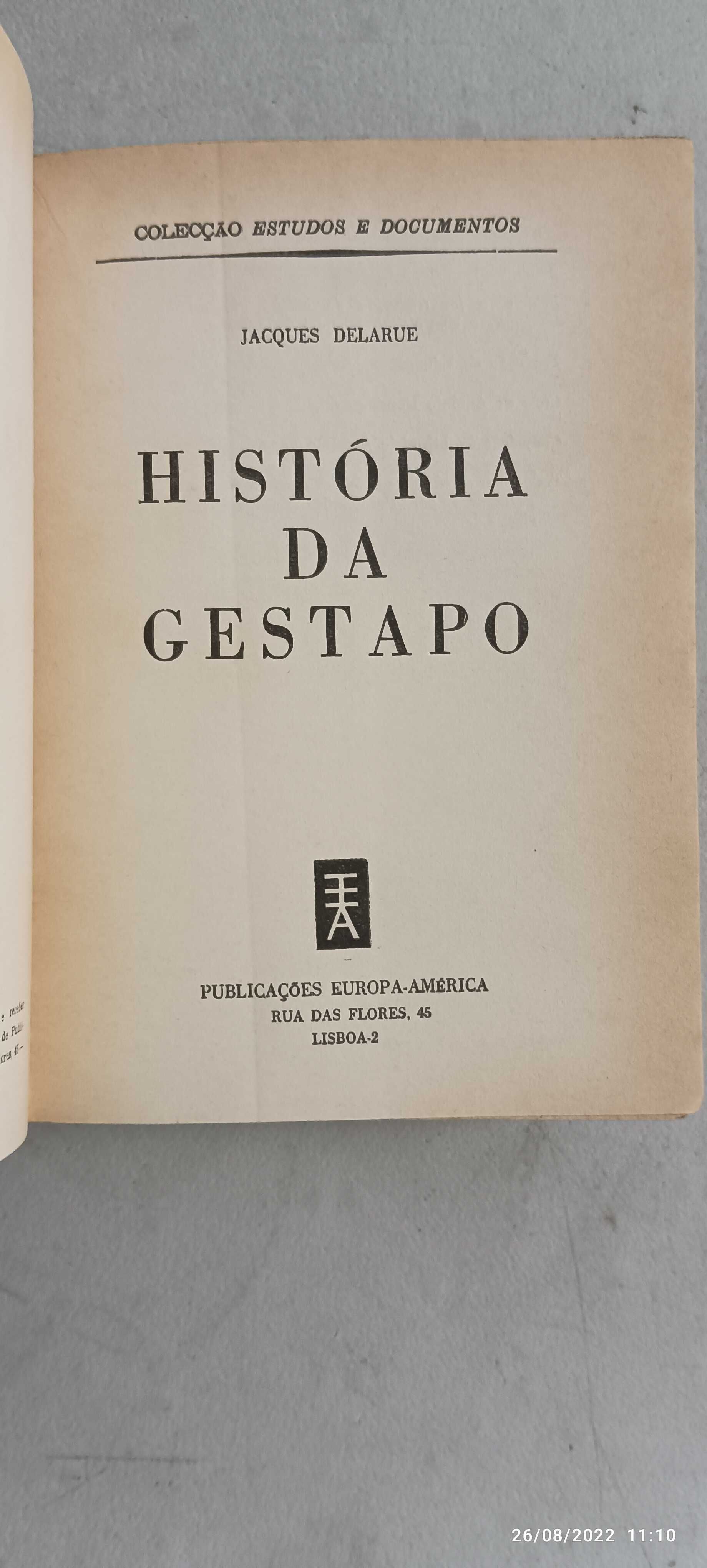 Livro Pa-1 - Jacques delarue - História da gestapo