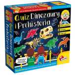 Mały Geniusz - Quiz Dinozaury i człowiek pierwotny Lisciani pudełko