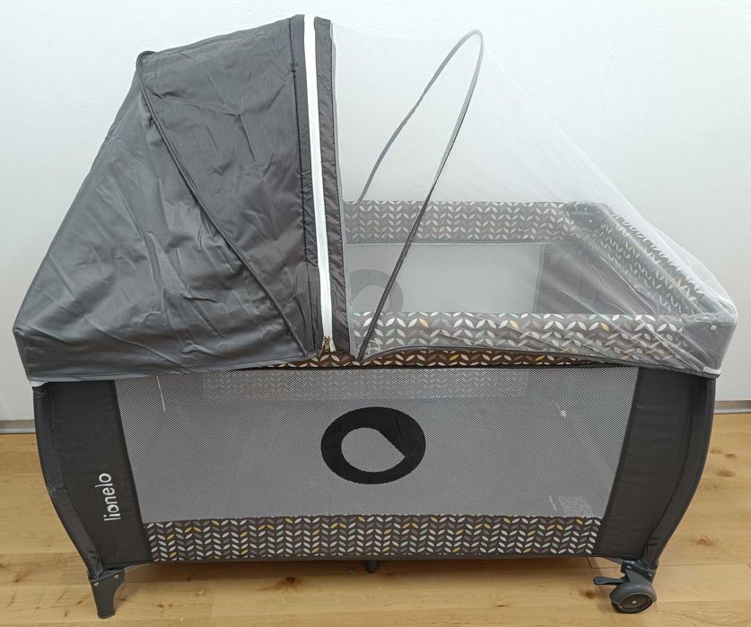 PROMOCJA łóżeczko turystyczne Kojec Lionelo Sven Plus