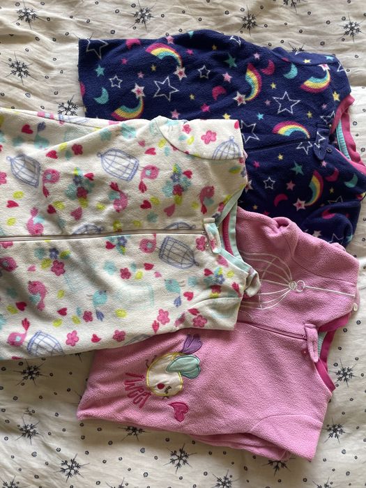Pijamas polares primark para menina