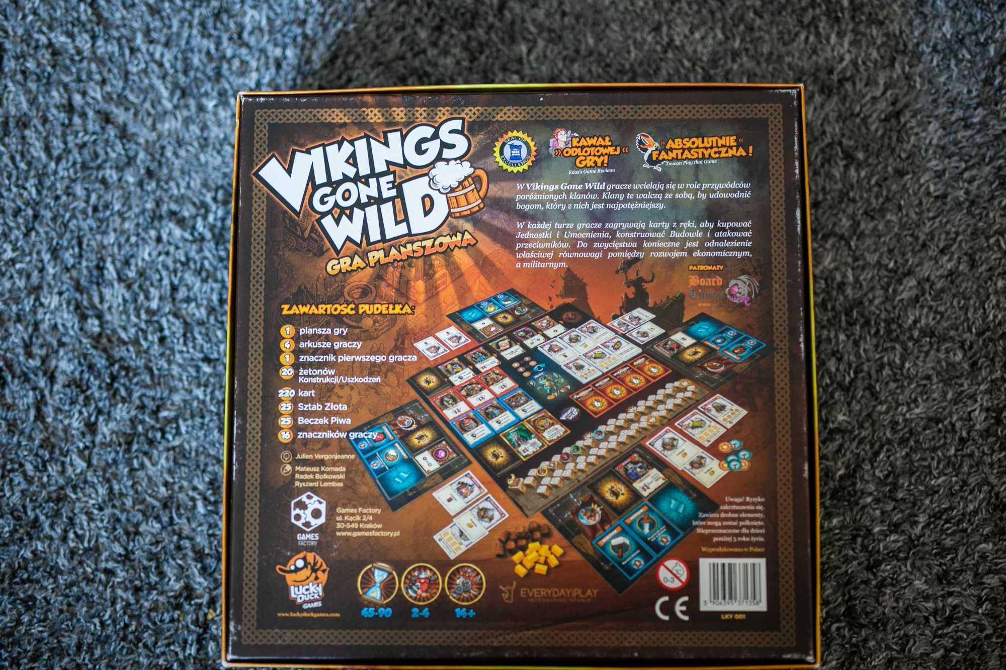Vikings Gone Wild Gra Planszowa