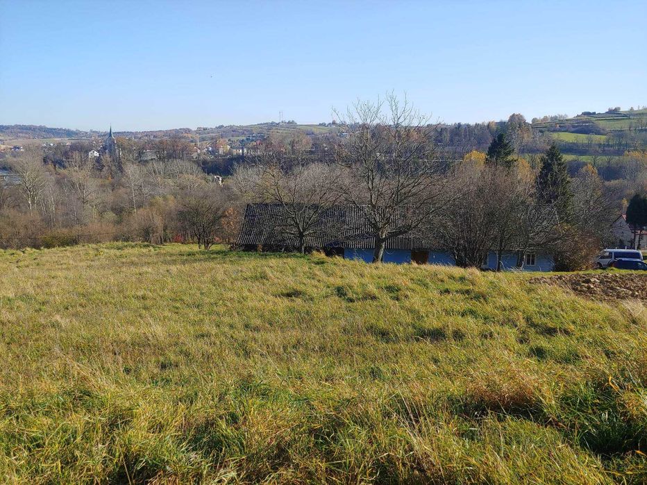 Bobowa, Działka budowlana z mediami