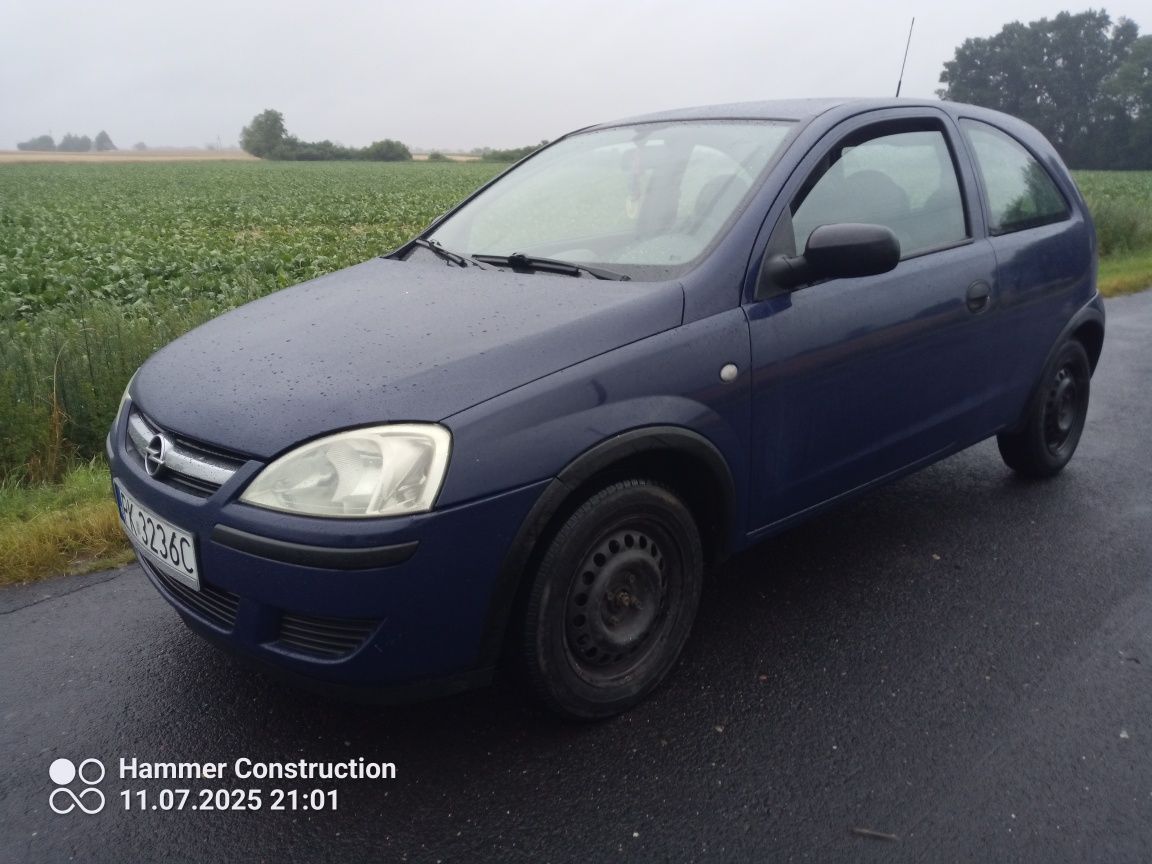 Opel Corsa C 1.0 zero rdzy, nowy olej i przegląd