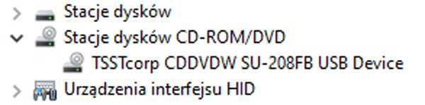 SAMSUNG DVD-RW USB - przenośna zewnętrzna nagrywarka DVD/CD
