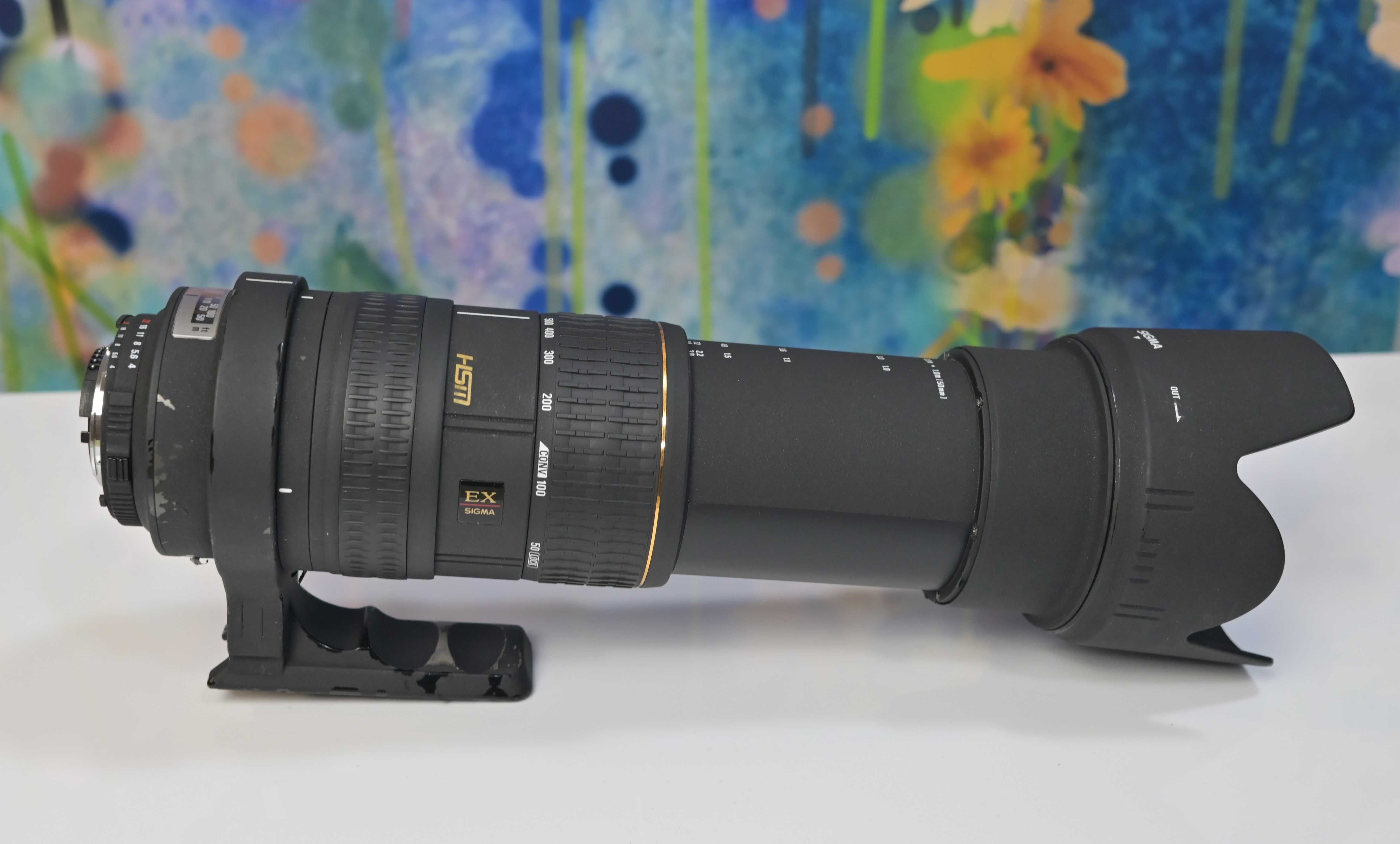 Obiektyw Sigma AF 50-500mm F4-6.3 APO EX HSM DG mocowanie Nikon