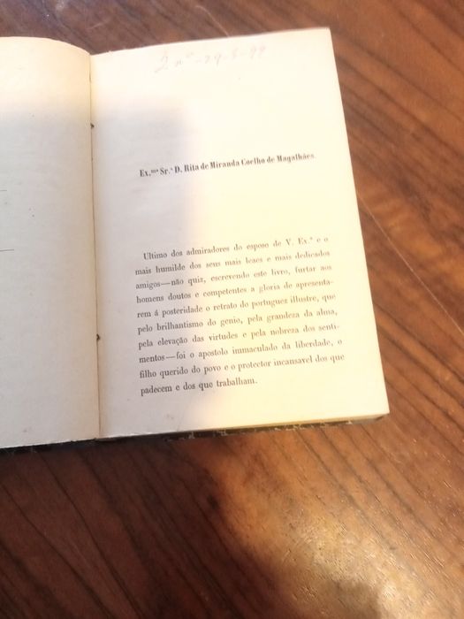 José Estevão esboço histórico livro primeiro 1863