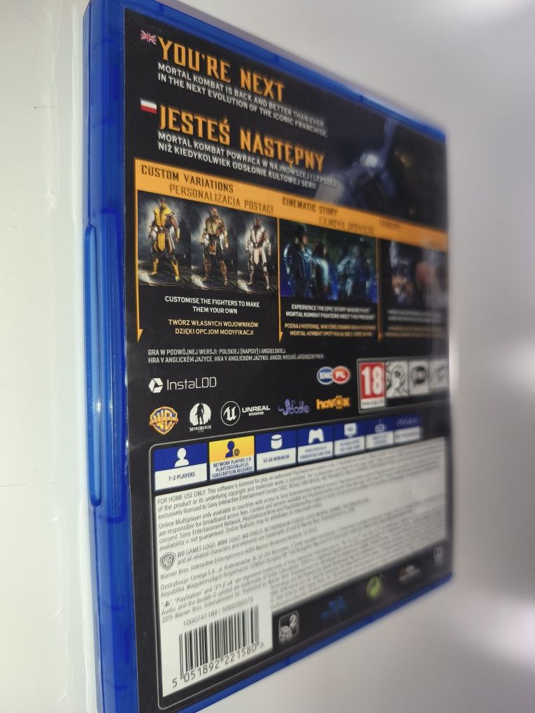 Gra Ps4 Mortal Kombat 11 PL gry PlayStation 4 Tekken 7 Crash NFS Mafia