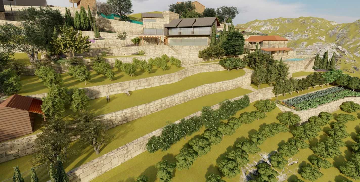 Terreno Projeto Aprovado Construcao de Vivenda de Luxo c/Vista Douro