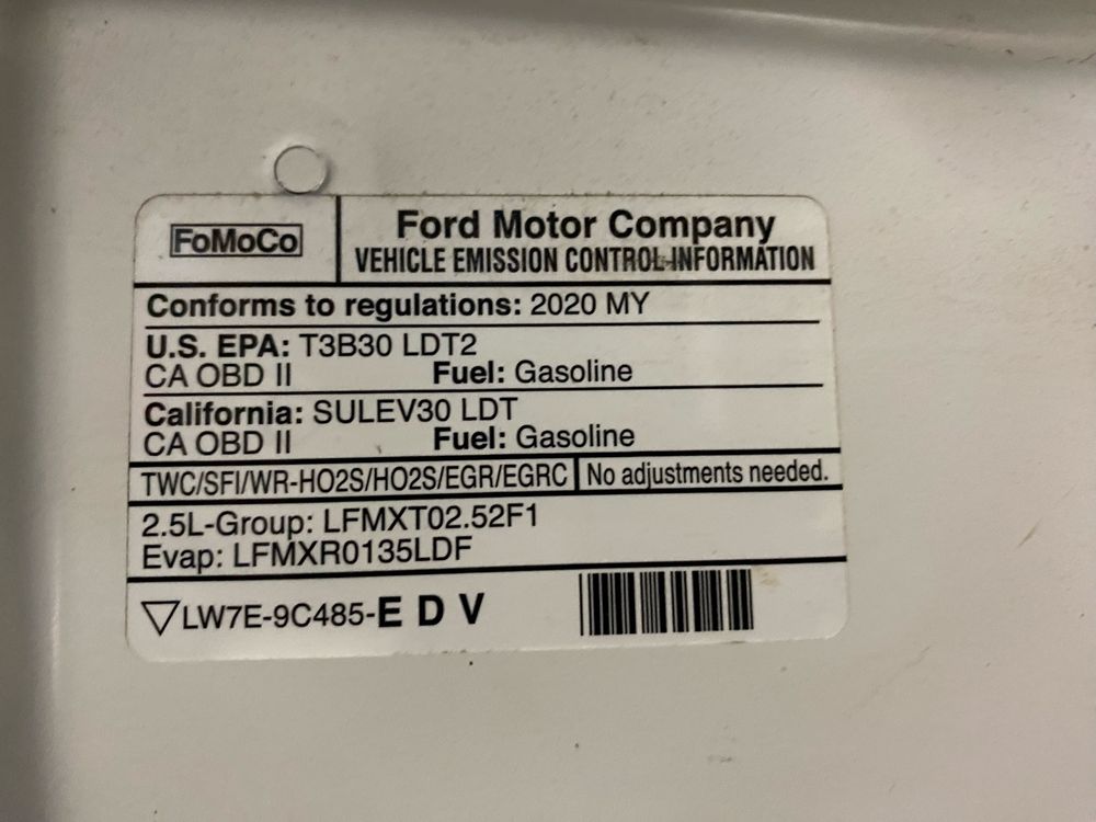 Капот Ford escape 2020