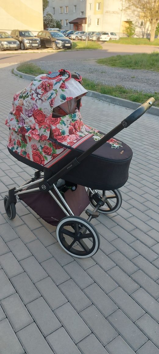 Cybex priam bloosom spring gondola spacerówka