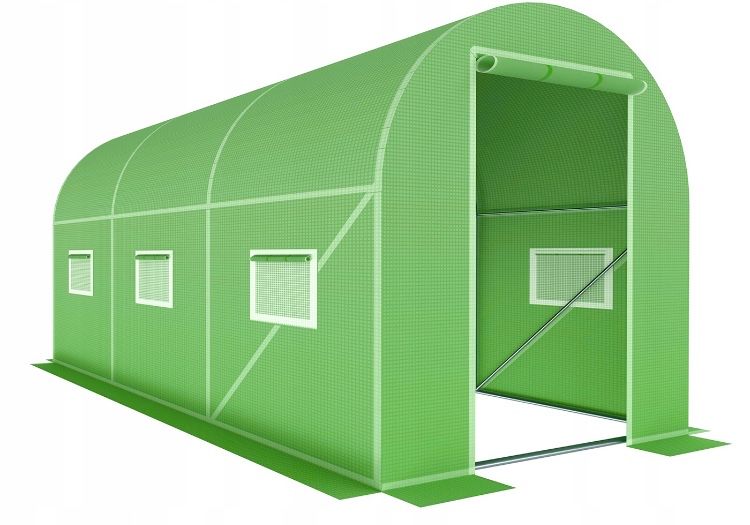 Zestaw Namiot Tunel Ogrodowy Foliowy 10m2  4x2,5m Do Ogrodu *okazja*