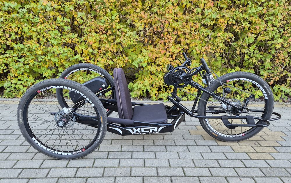 Handbike XCR 750w, jak nowy, niski przebieg