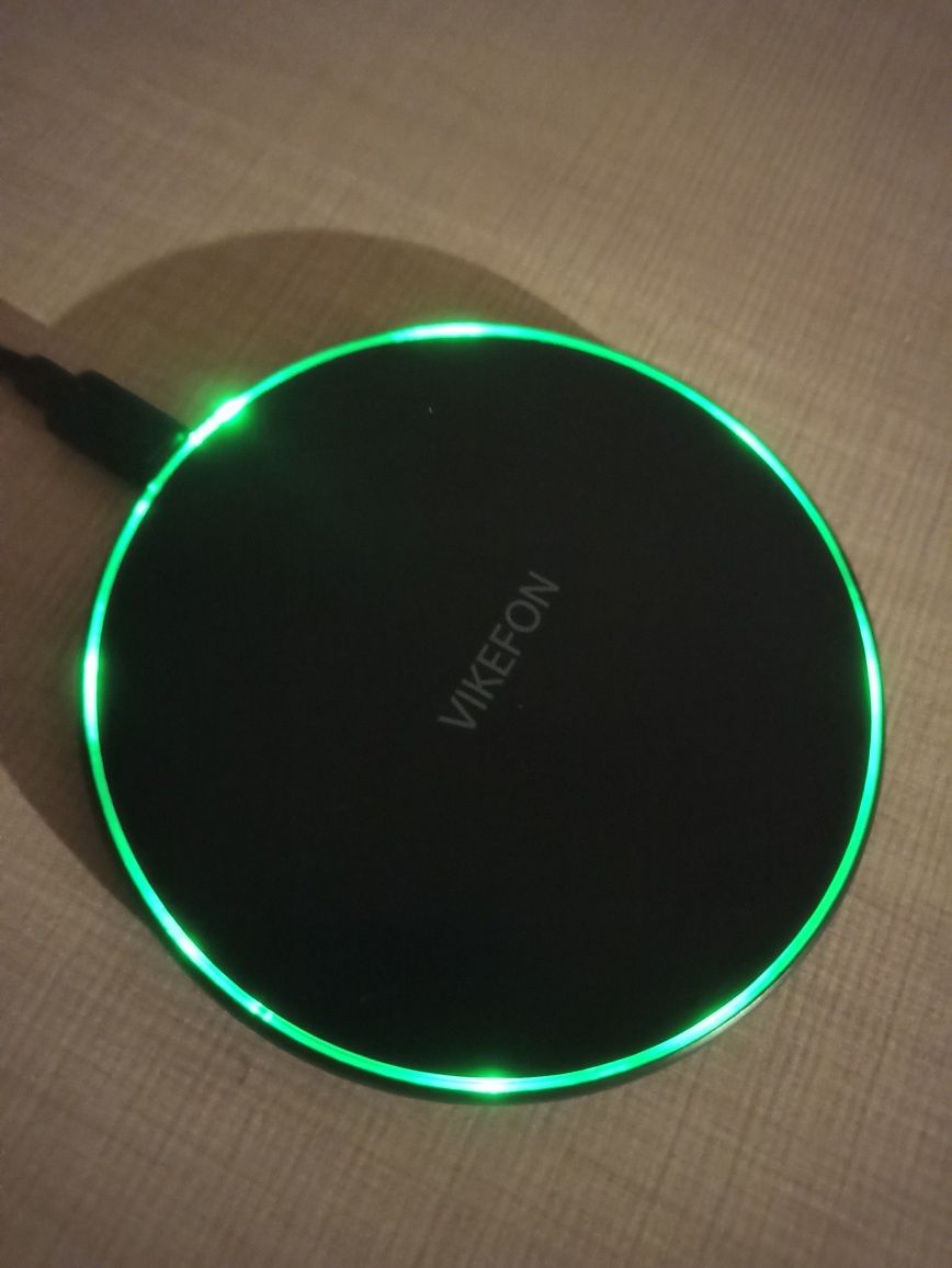Бездротовий зарядний пристрій 30W для Iphone та Android Type-C (Black)