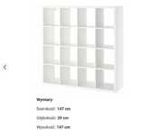 Ikea Kallax 4x4 stan Idealny 2 sztuki