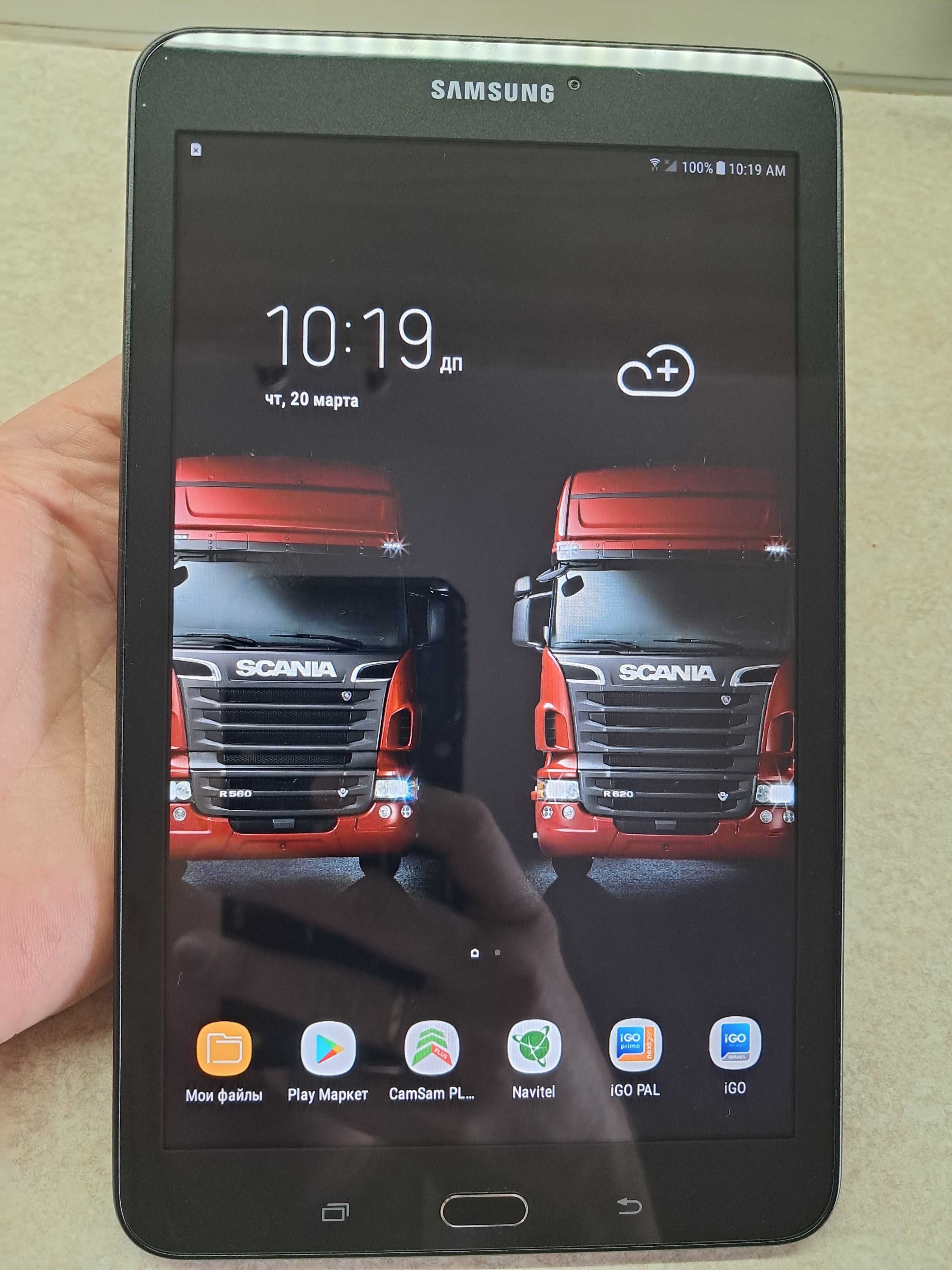 Вантажний супутниковий GPS навігатор Samsung 8". Мапи IGO 2025р! ADR!