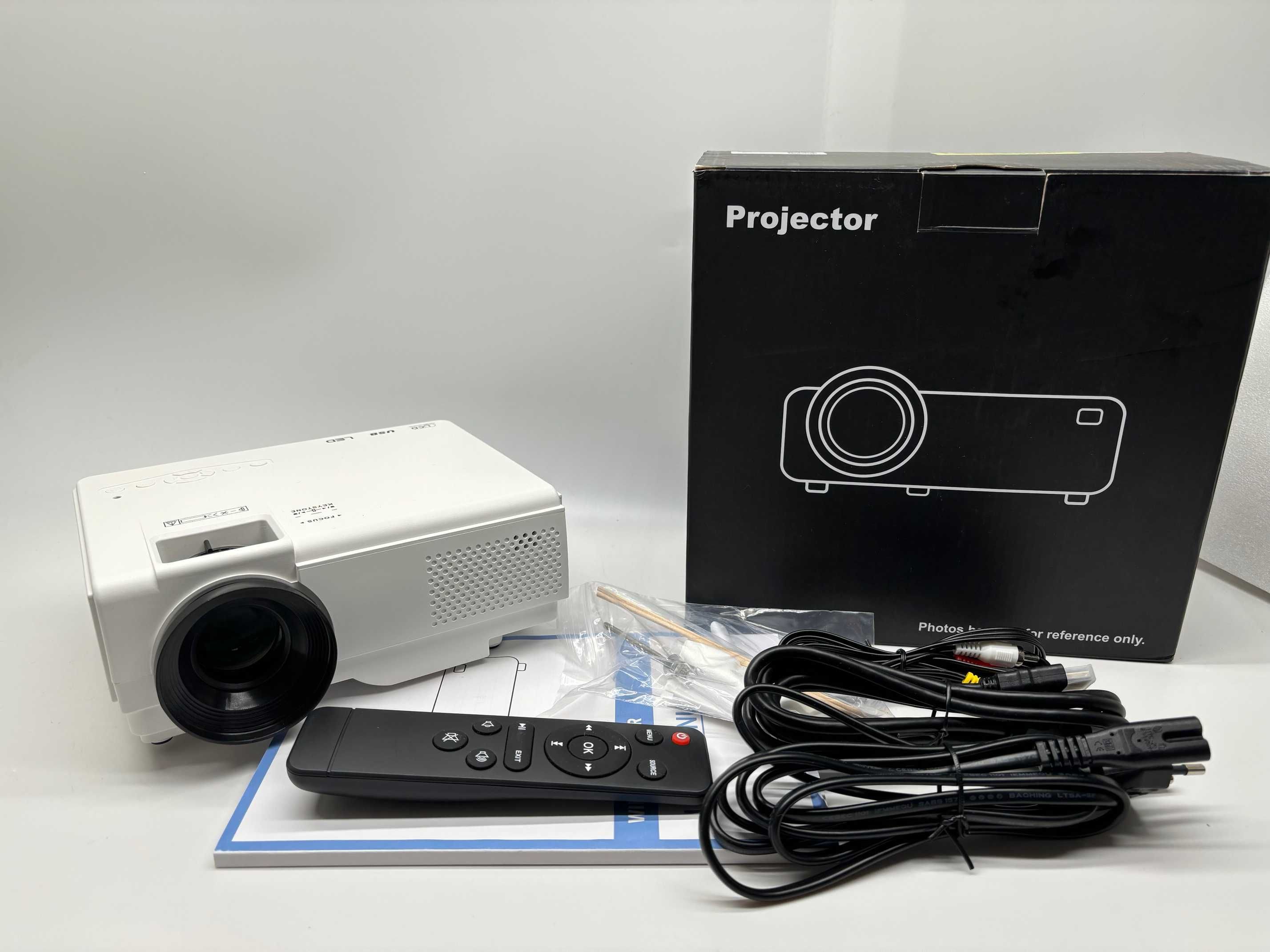 Mini projektor, AKATUO 5G WiFi Bluetooth projektor Full HD iOS ANDROID