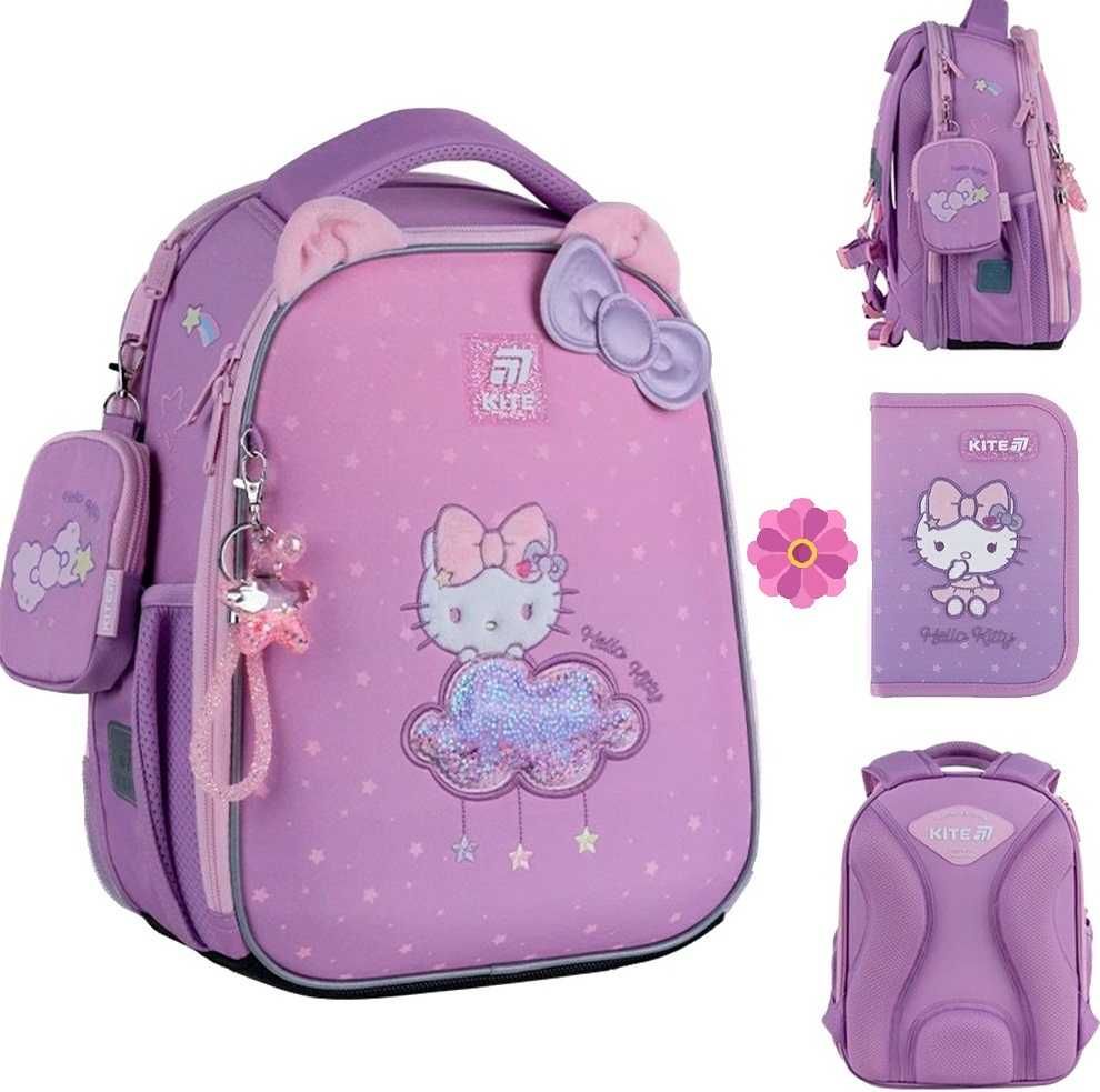 Рюкзак Kite Education Hello Kitty 555S каркасный шкільний