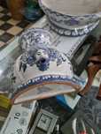 Fonte em louça pintado a mão