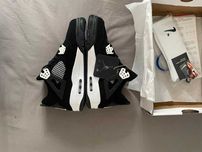 Buty JordanAirJordan4Retro White Thunder sportowe rozmiar.45