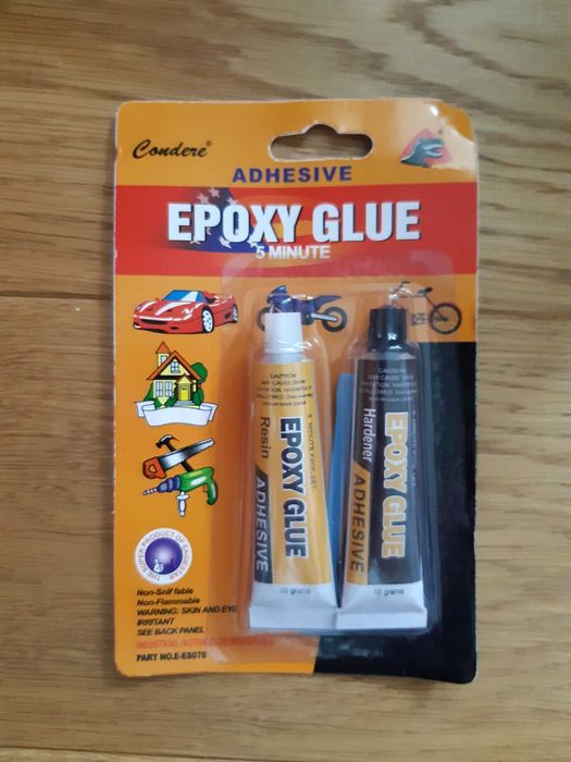 Klej Epoksydowy 2x 10ml Dwuskładnikowa Żywica Epoksydowa