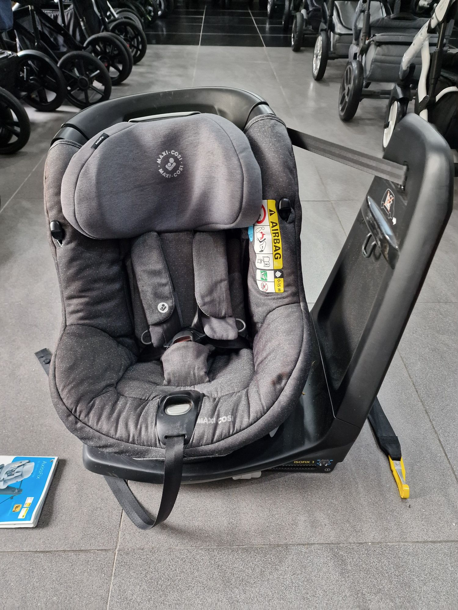 Fotelik samochodowy maxi cosi axissfix  I-size obrotowy na isofix do 1