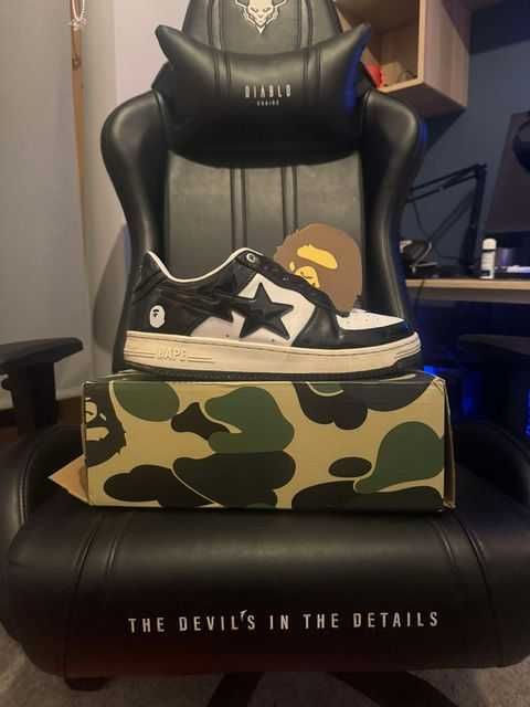 Bapesta buty czarne Bape