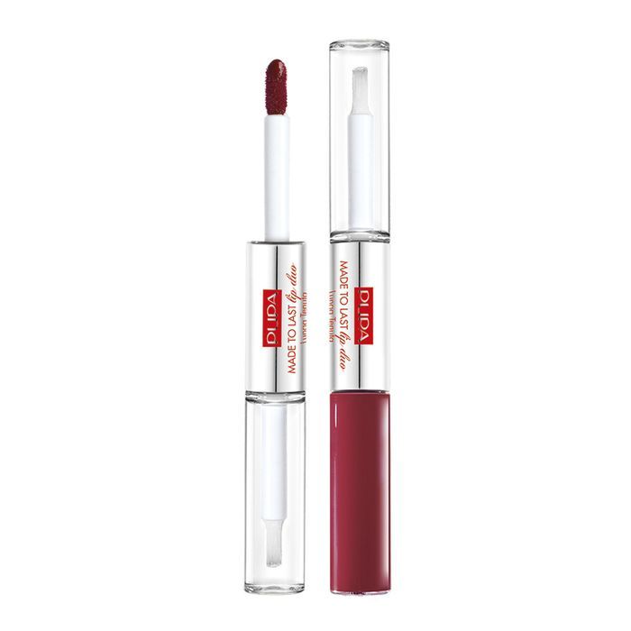 Pupa Milano wodoodporna pomadka w płynie i błyszczyk 005 2x4ml