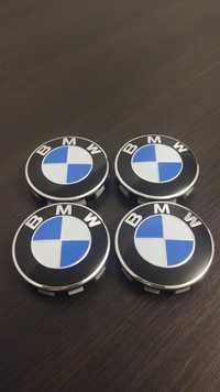 Dekielek dekielki 4 sztuki emblemat znaczek felg koła BMW 68mm