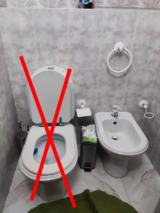 Loiças de casa de banho de serviço INDUSA