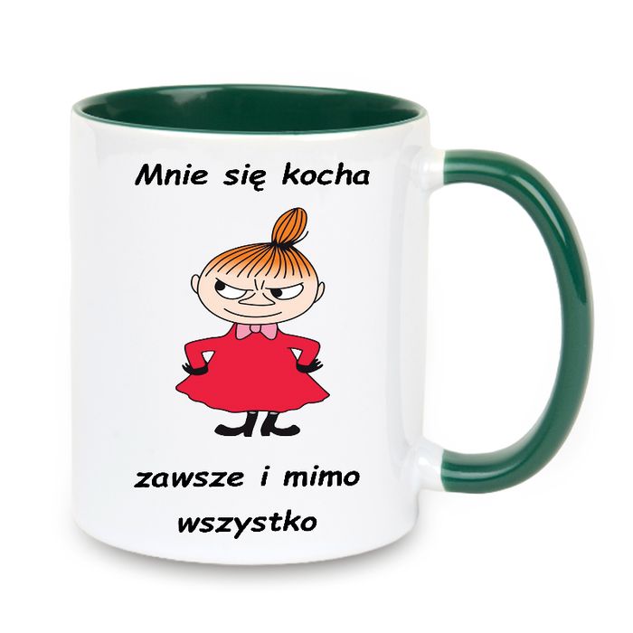 Kubek z nadrukiem Mała Mi, Muminki, Śmieszne, BCZ-MI-052