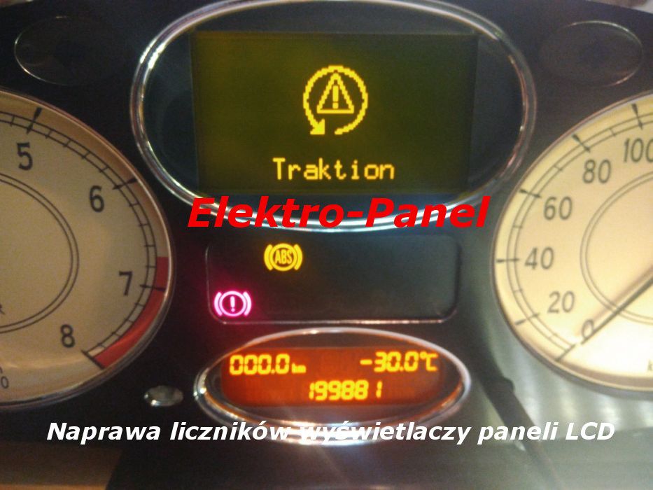 Naprawa wyświetlacz licznik radio bmw e38 e39 e31 e34 e32 e36 rover 75