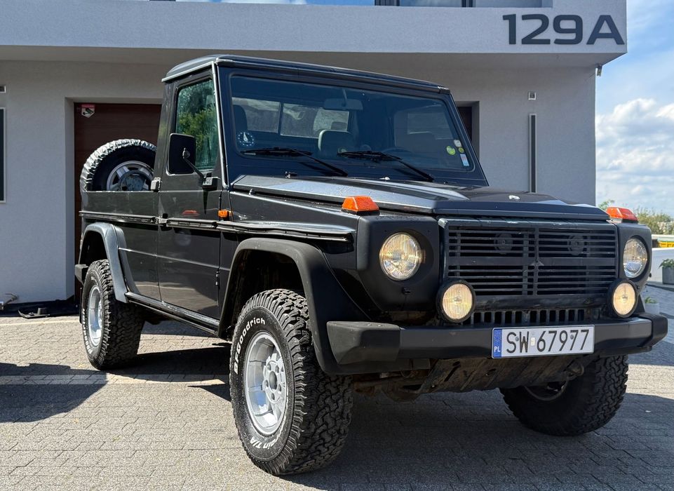 Mercedes-Benz Klasa G W461 230GE PICKUP 1 z 9 wyprodukowanych RARYTAS Unikat g-klasa Gelenda