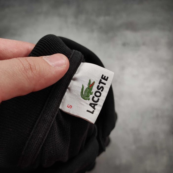 MĘSKA Koszulka Elegancka Bawełna Polo Długi Rękaw PREMIUM Lacoste