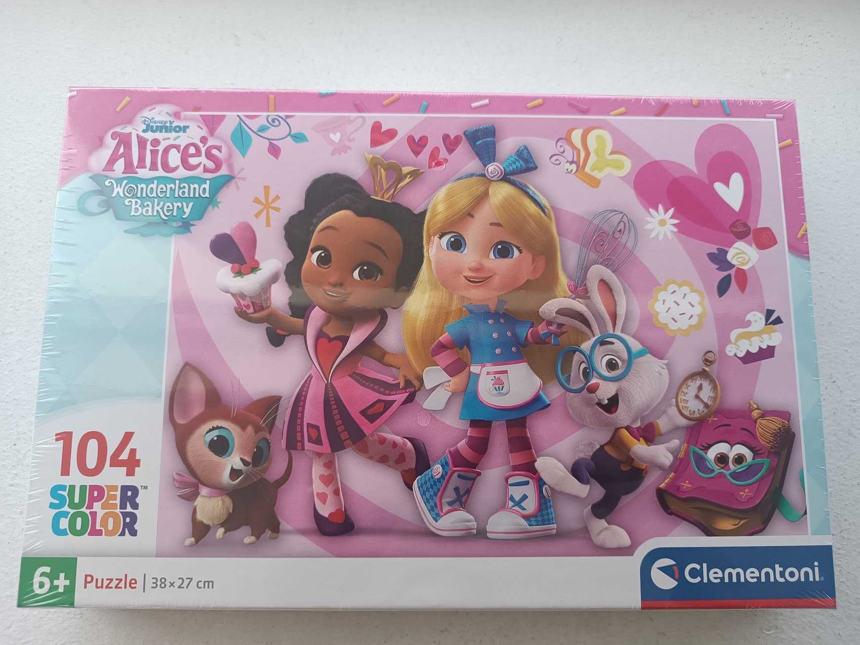 Puzzle Clementoni Alice In Wonderland Bakery Super 38x27cm 104 peças