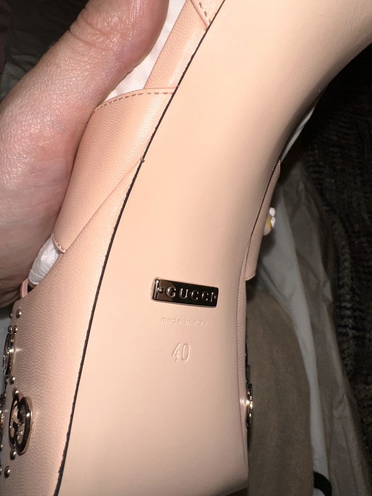 Gucci Malaga Stud Platform 40EU