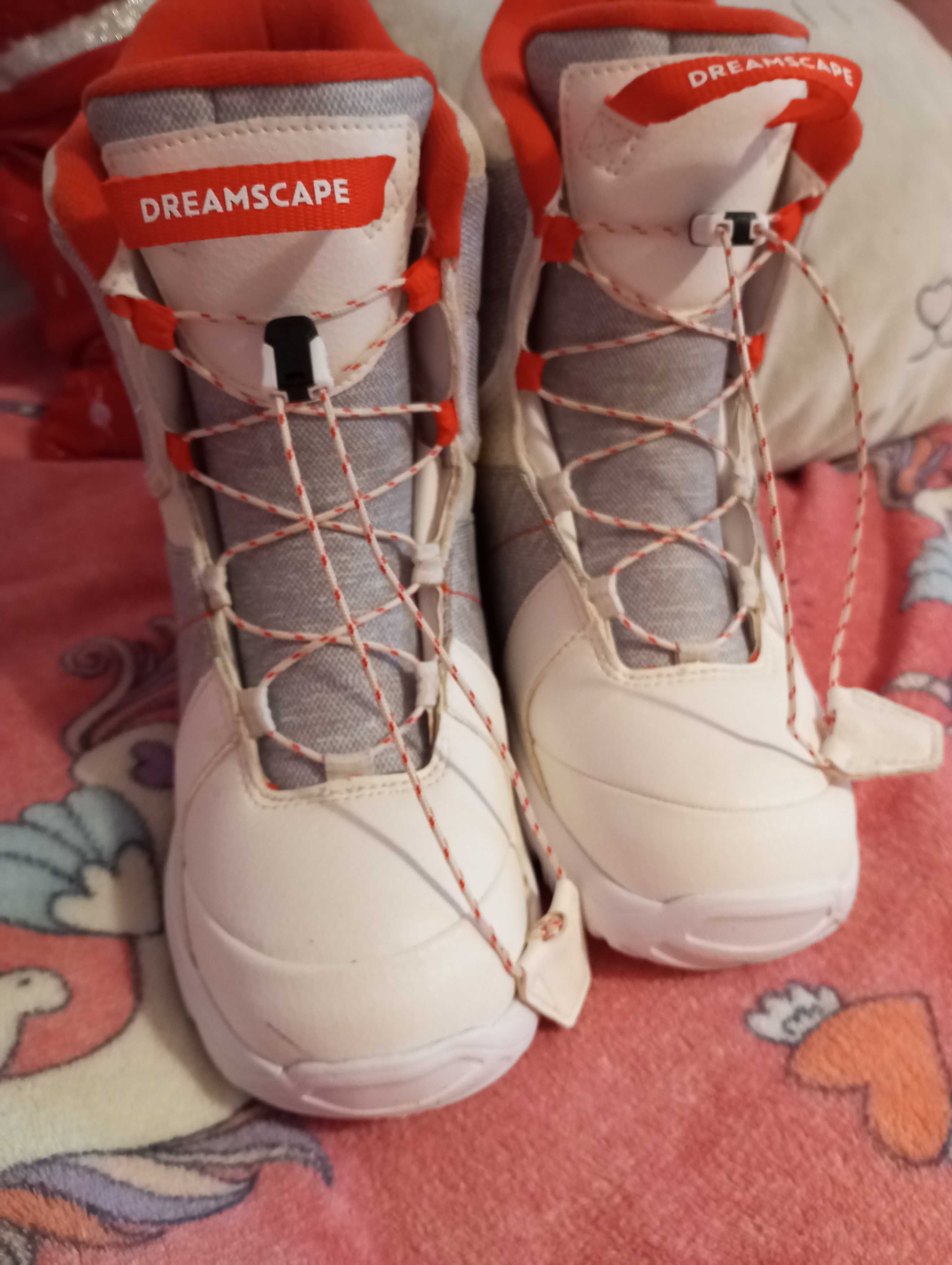 Buty snowboardowe Dreamscape Indy 100 - XS, r. 32/33, stan bdb