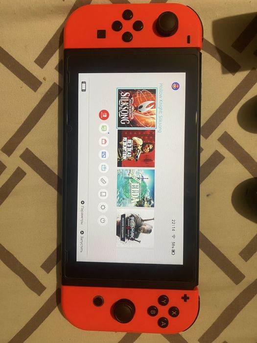 Nintendo Switch V2+к€фір ігри