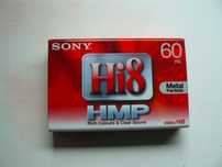 NOWA !!! Kaseta video Sony Video Hi8 HMP Metal Particle 60 minut.
