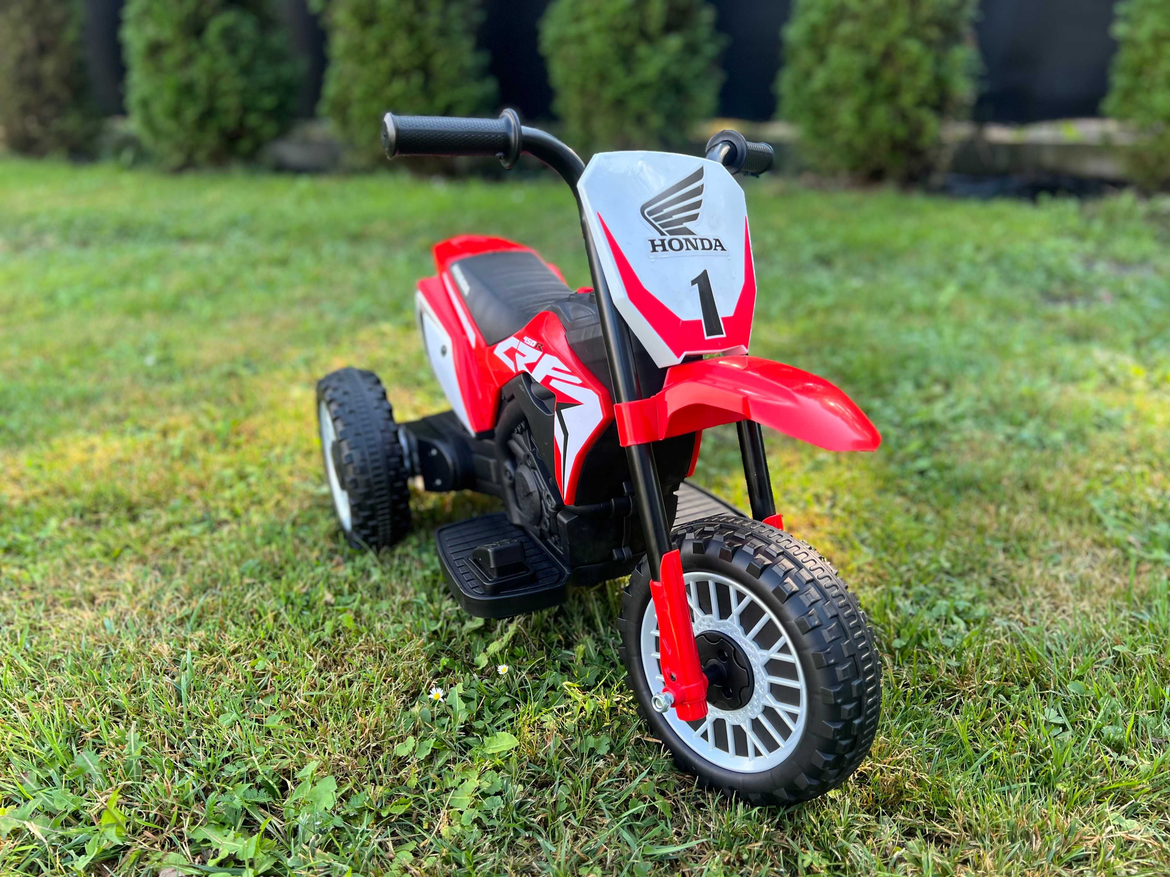 Motorek Cross Honda CRF 450R Motor na akumulator dla dzieci