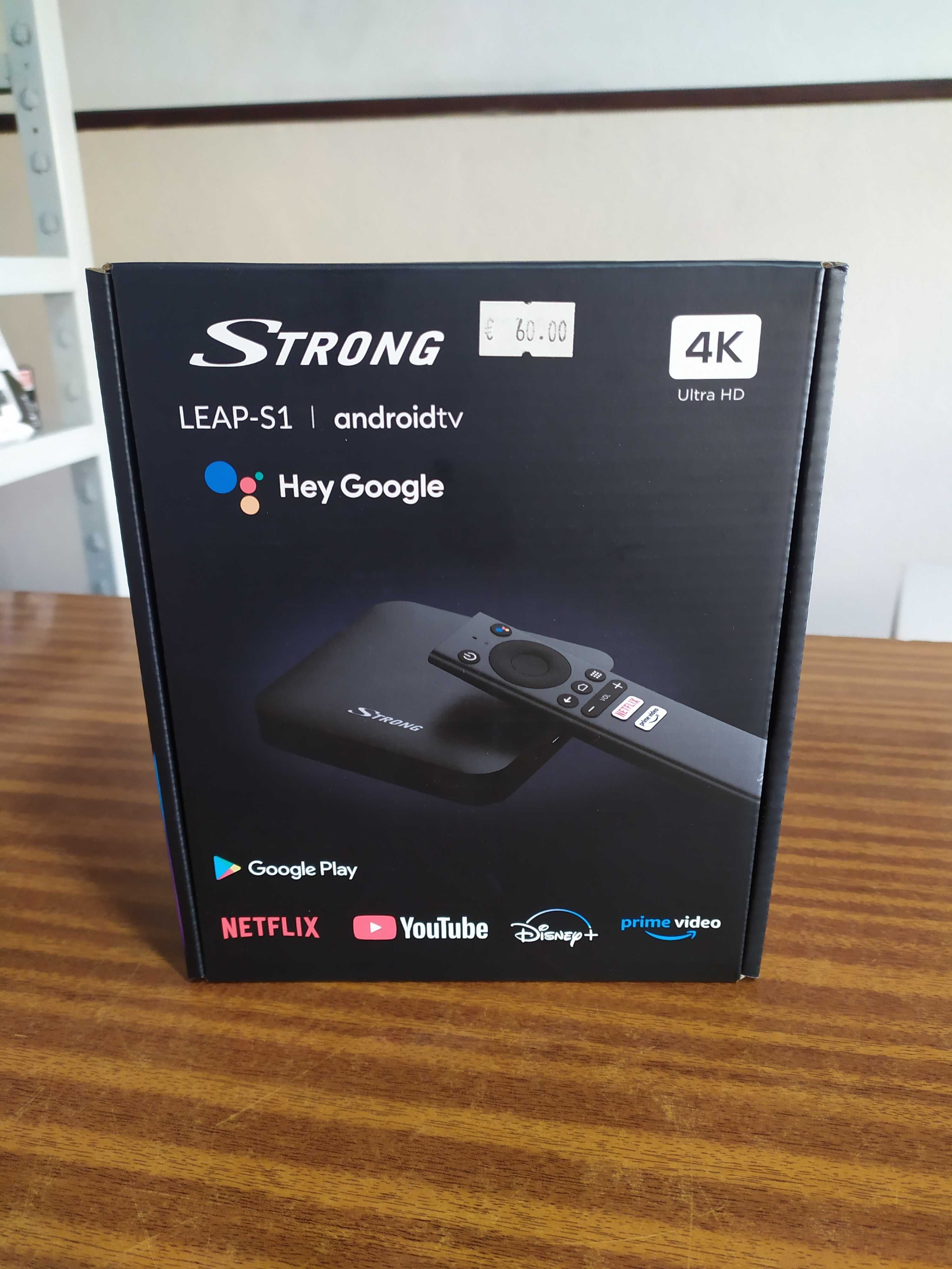 Receptor Android TV Strong LEAP-S1 4K