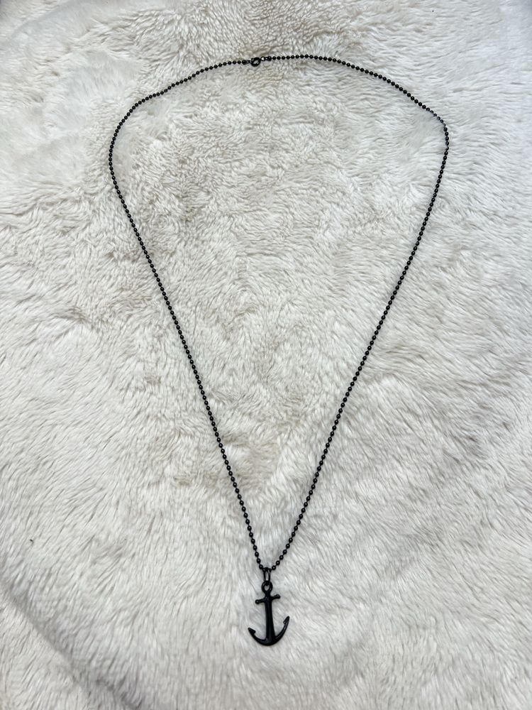Naszyjnik łańcuszek kotwica męski unisex marynarski marine Tom Hope 26