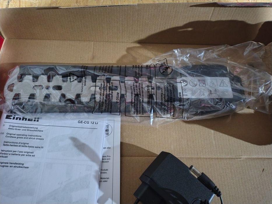 Nożyce Einhell „GE-CG 12 Li Zestaw nowych akcesorii!