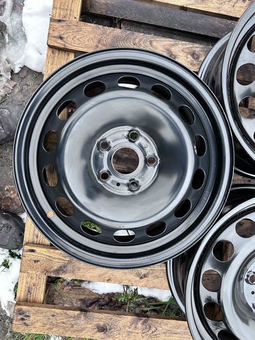 3xfelga stalowa 16” VW/SEAT/SKODA (5x112 ET43) - nowe