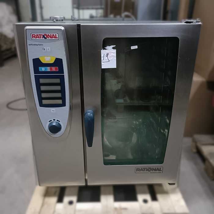 Forno convetor misto Rational elétrico 10 níveis GN1/1